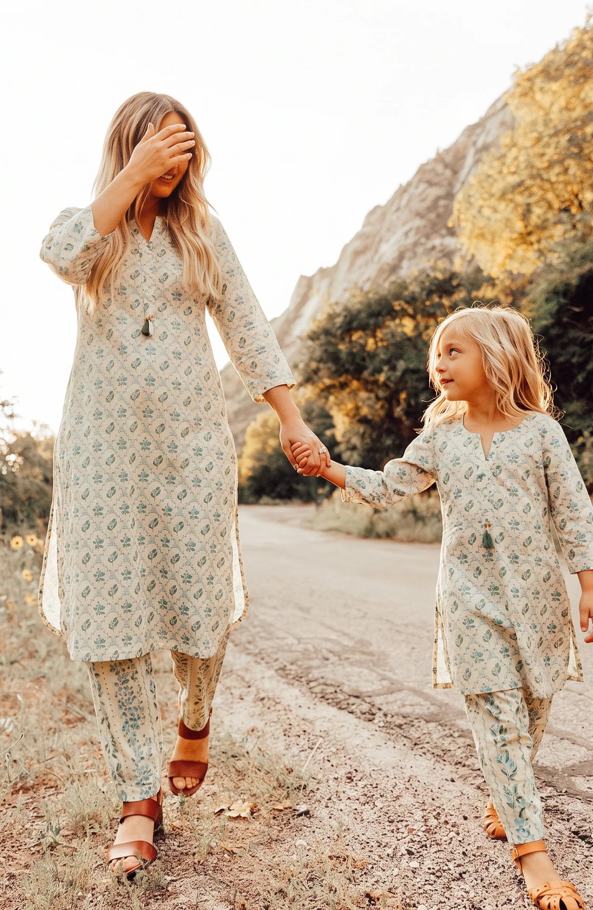 Parchhai by Amna Khadija | Pret Mom & Me 2pc Printed Collection'26 (D-08)