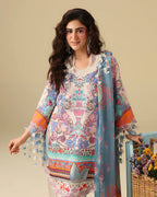 Soleil by Mushq | Unstitched Printed & Embroidered Lawn Collection - 2026 (EDEN WHISPER)
