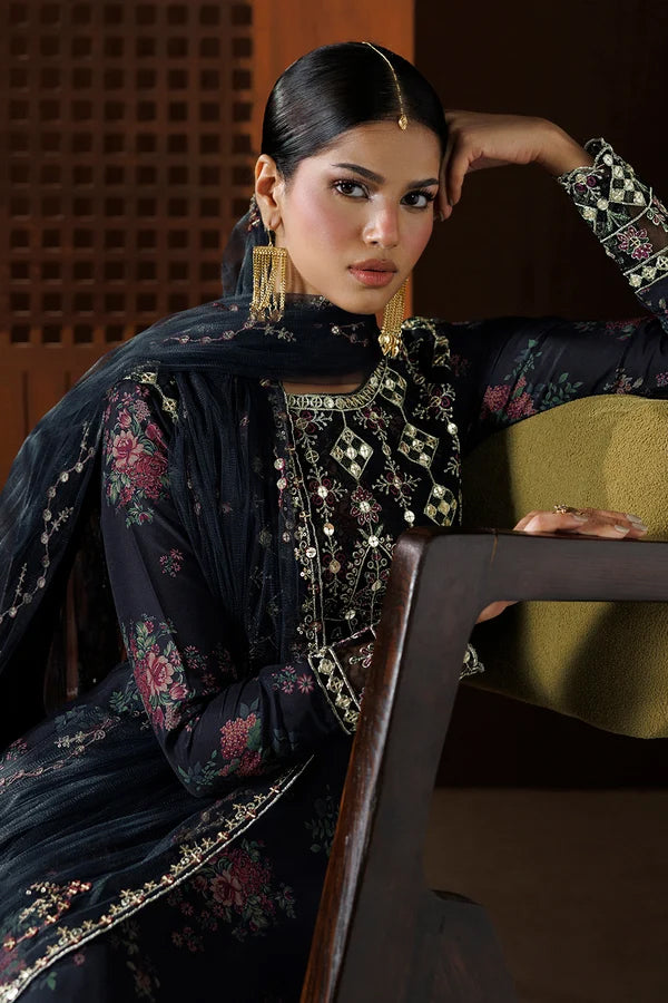 Riwayat by Esra | Stitched 3pc Embroidered Silk Collection - 2026 (SL-19)