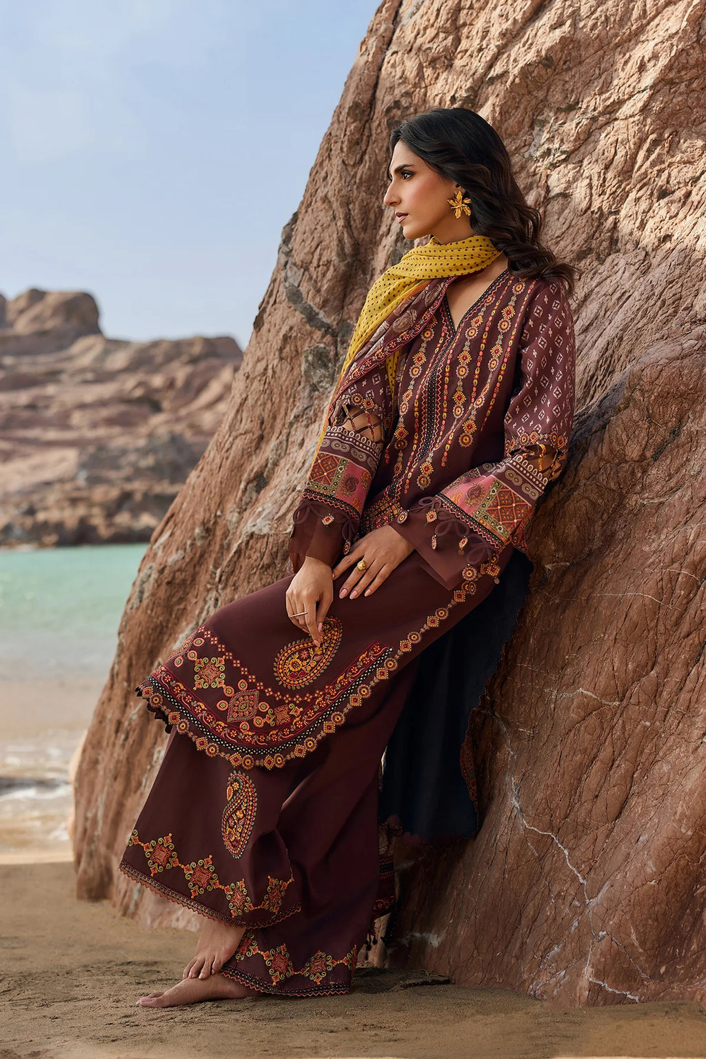 Sunshine by Charizma | Unstitched Embroidered Lawn Vol-I Collection - 2026 (CSN6-09)