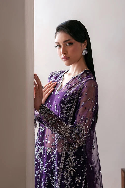 Starlit Jewels by Emaan Adeel | Unstitched Embroidered Festive Formal Collection - 2026 (TOURMALINE)