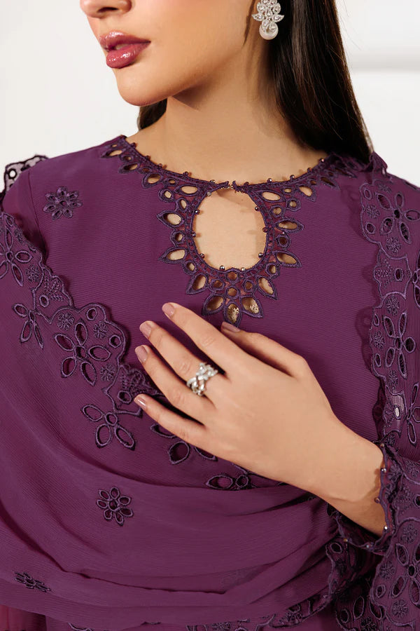 Nourah by Zarif | Unstitched Embroidered Formal Collection - 2026 (WADHAI)