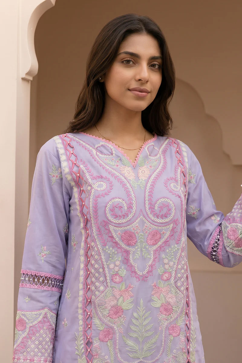 Zellbury Unstitched Signature Jacquard Embroidered Collection - 2026 (WUS-0614)