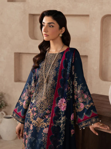 Syra by Gulaal | Unstitched Printed & Embroidered Lawn Collection - 2026 (ALUXE)