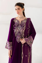 The Velvet Affair by Emaan Adeel | Unstitched Formal Embroidered Collection'26 (MAELLE)