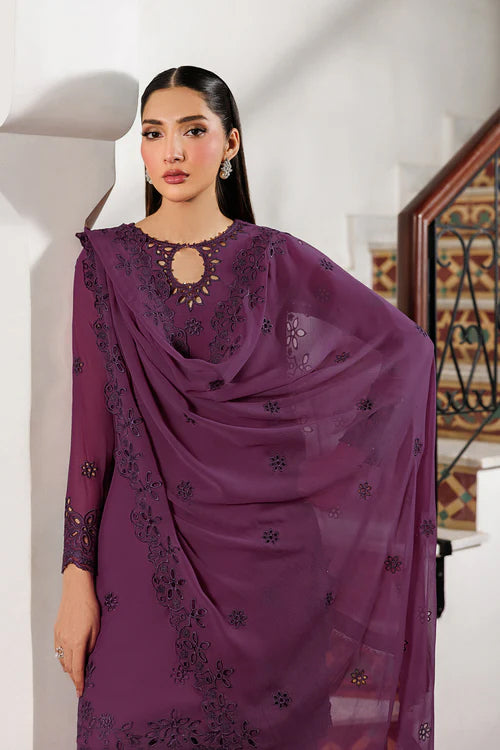 Nourah by Zarif | Unstitched Embroidered Formal Collection - 2026 (WADHAI)