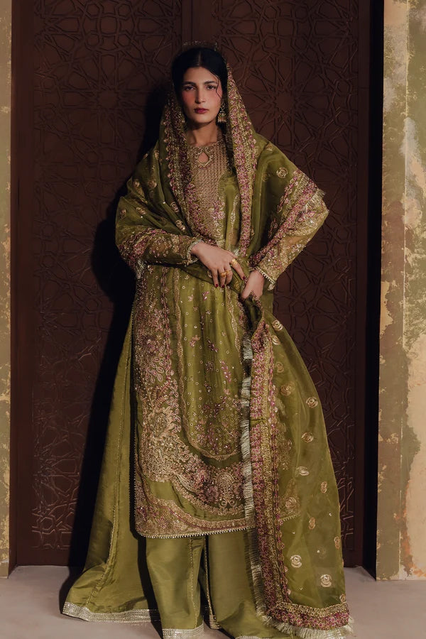Jahan Ara by Zarposh | Unstitched Luxury Embroidered Formal Collection - 2026 (ZARMINA)
