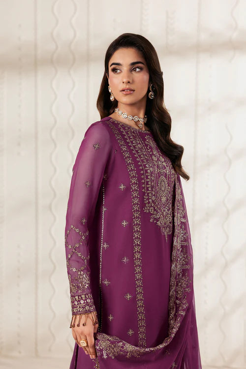 Bayaan by Zarif | Unstitched Formal Chiffon Collection - 2026 (SWABI)