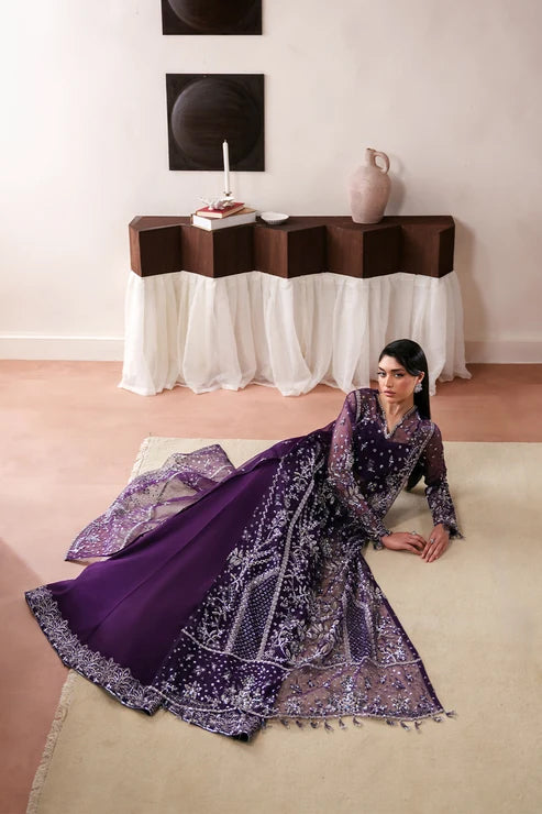 Starlit Jewels by Emaan Adeel | Unstitched Embroidered Festive Formal Collection - 2026 (TOURMALINE)