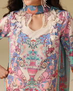 Soleil by Mushq | Unstitched Printed & Embroidered Lawn Collection - 2026 (EDEN WHISPER)
