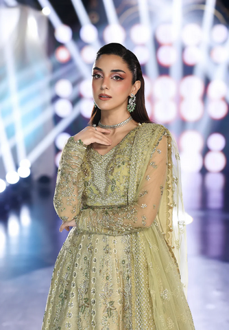 Stardom by Elaf - Unstitched Formal Handwork - 2025 ESH-07 MINT MAJESTY
