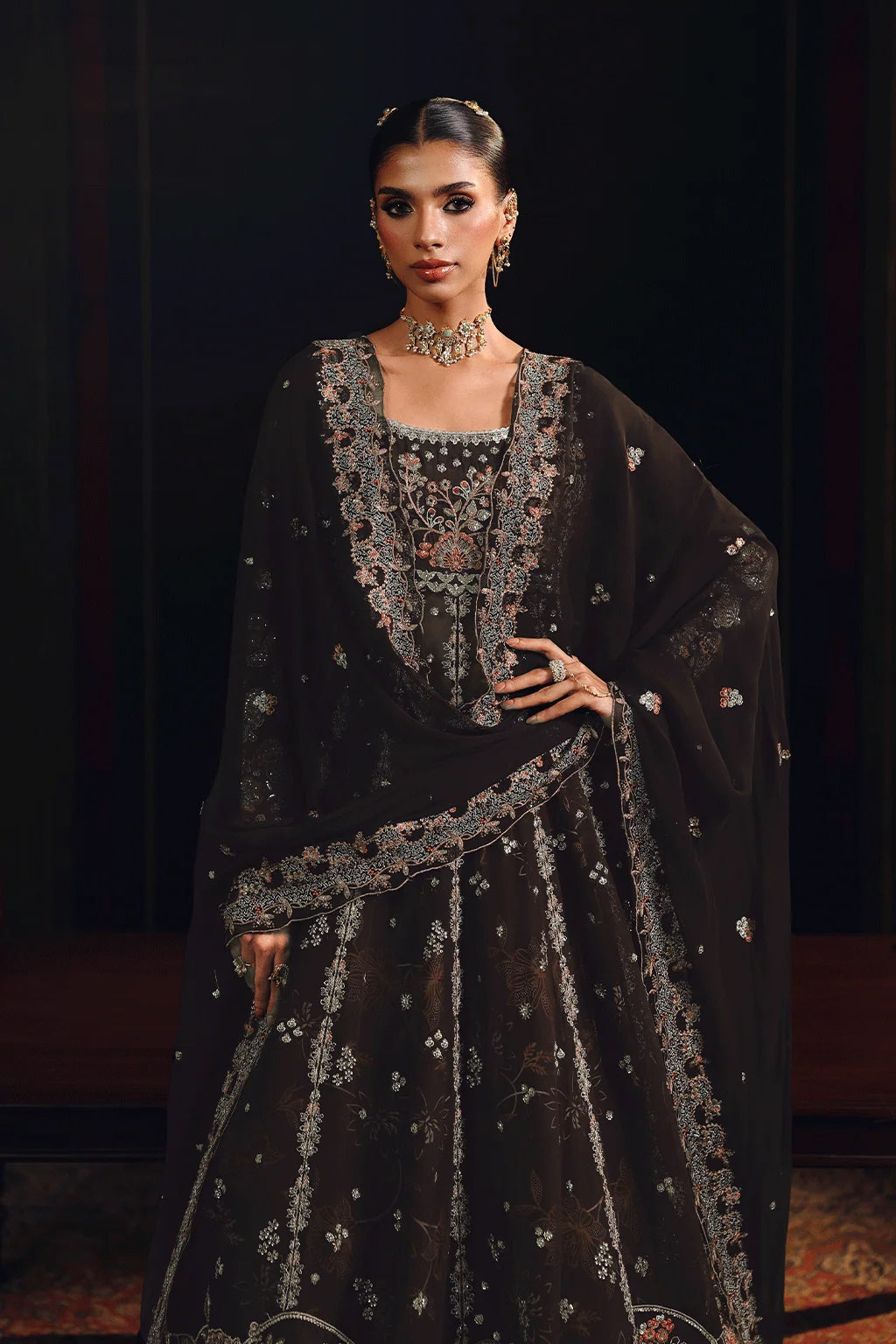 Suroor by Ramsha | Unstitched Embroidered Festive Formal Coll'26 (SR-108)