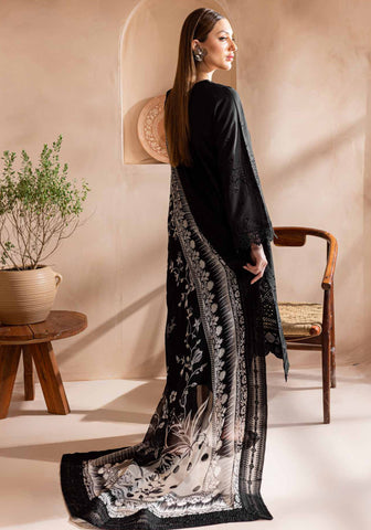 Koyal Monochrome Embroidered Lawn Collection'24 by Nureh NE-96