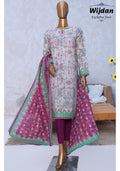 HZ Premium Print & Embroidered Lawn CollectionVol-03 PEC-984