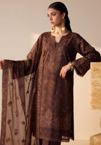 Virsa by Wijdan | Unstitched Embroidered Viscose Collection - 2026 (D-2518)