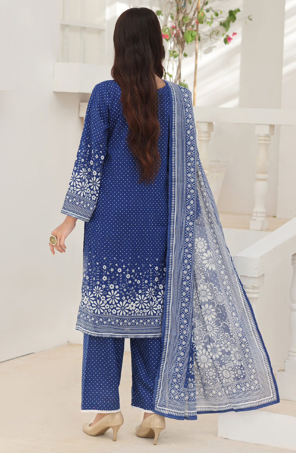 Maya by Aizal | Stitched Digital Printed Lawn Vol-03 Collection - 2026 (D-09)