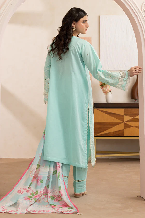 Zellbury Unstitched 3pc Embroidered Lawn Collection - 2026 (WUS-26E-0651)