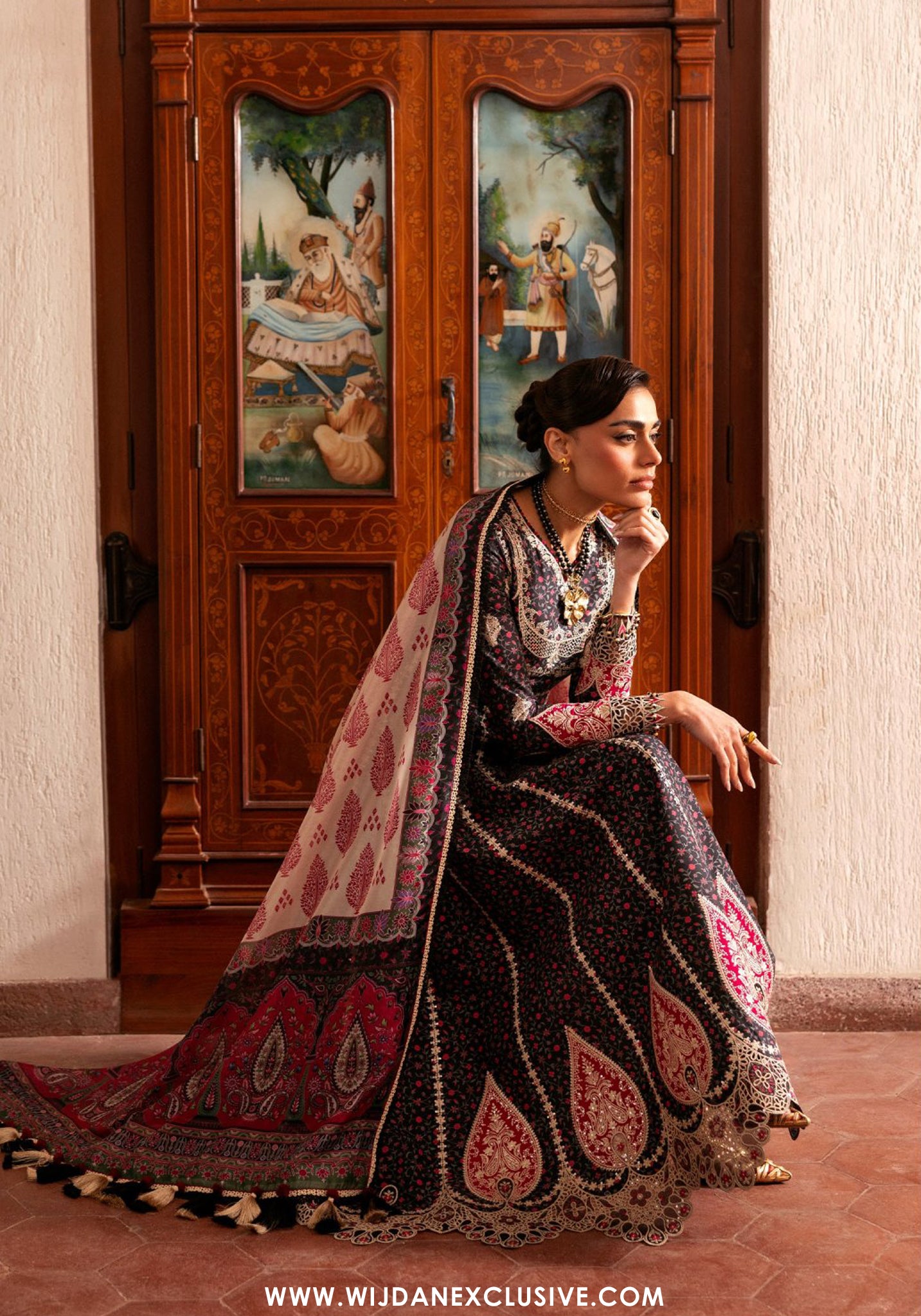 Shahkaar by Jazmin | Unstitched Luxury Eid Lawn S'S - 2026 (D-09)