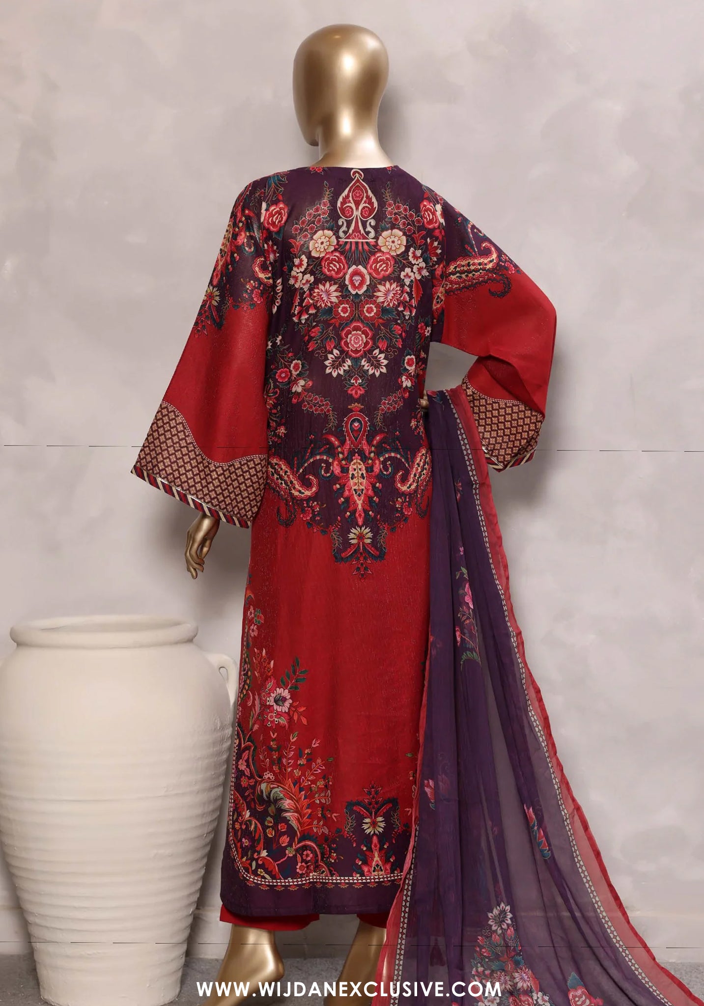 Kaftaan by Sadabahar | Stitched Chamti Printed Cotton Lawn Collection'26 (D-09)