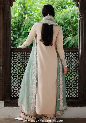 Qline Unstitched Linen Collection - 2025 KL-07 WHISPER