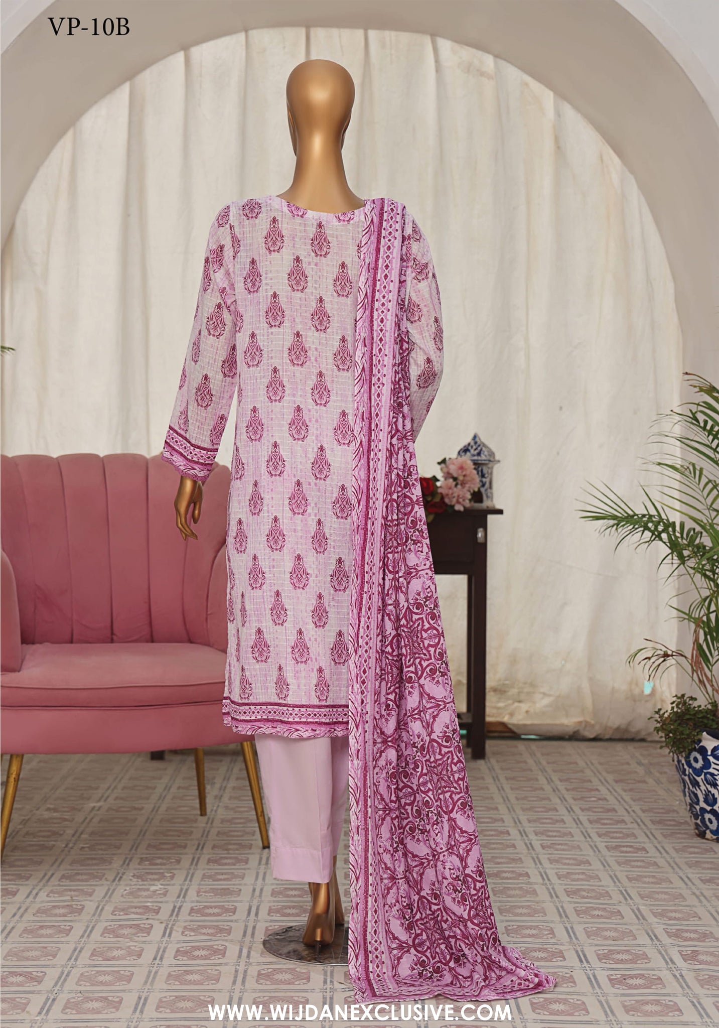 HZ Vital Prints Unstitched Lawn Vol-II Collection VP-10-B