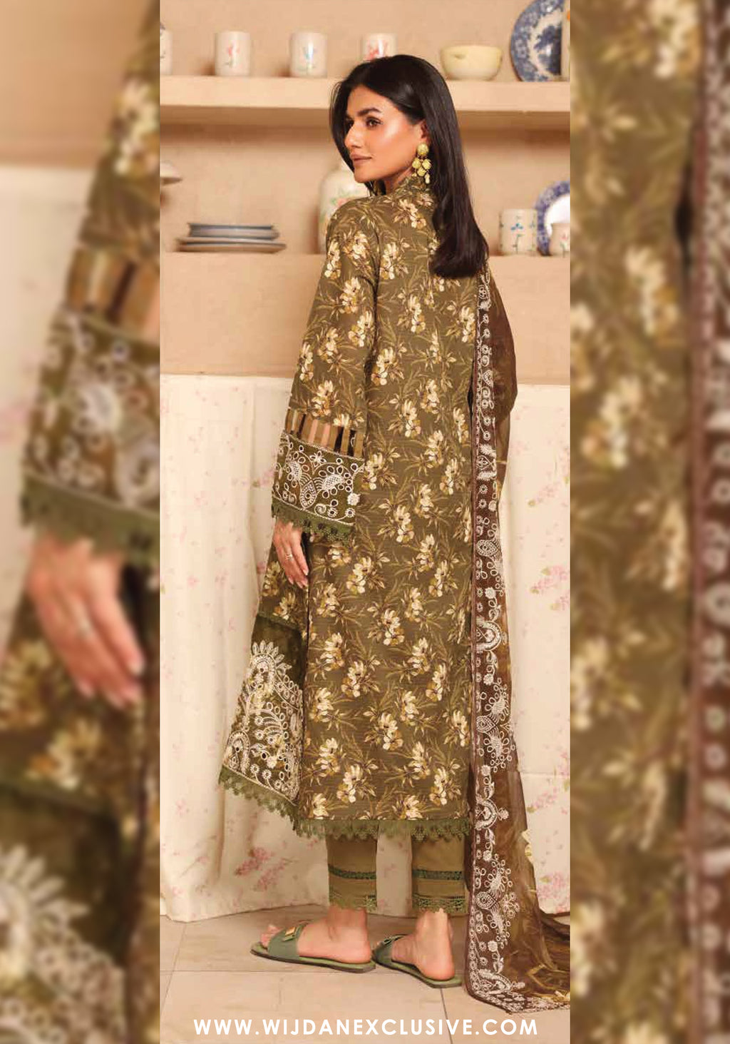 Aleeha Unstitched Embroidered Lawn Chikankari Collection by Johra JH-945