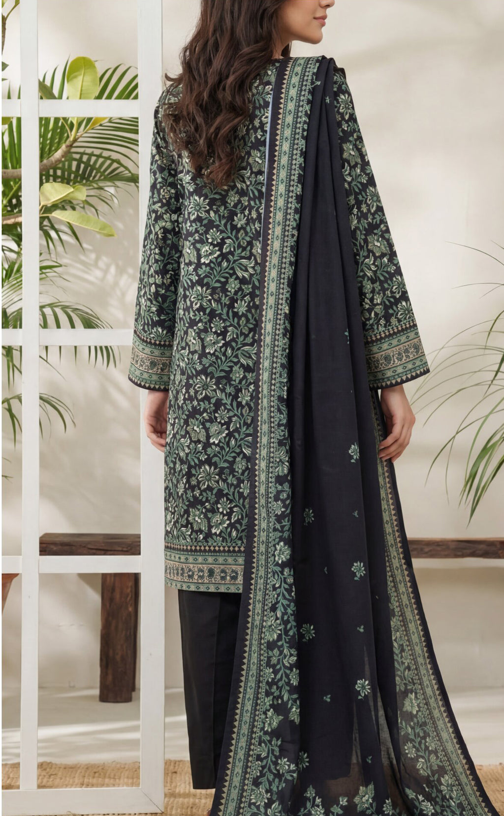 VS Daman unstitched Exclusive Printed Lawn Vol-04 Collection - 2026 (D-851)