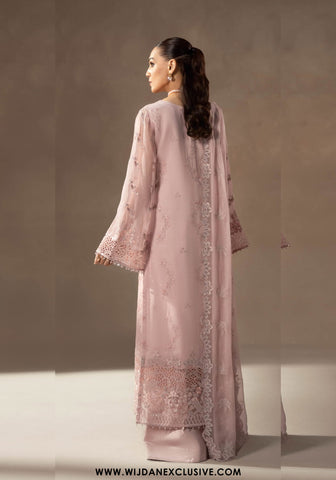 Afsanah by Lamisah | Unstitched Luxury Chiffon Formal Collection - 2025 (BLUSH PETAL)
