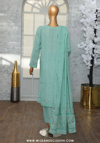 HZ Valencia Unstitched Embroidered Jacquard Vol-II Winter Collection - 2025 VJE-08