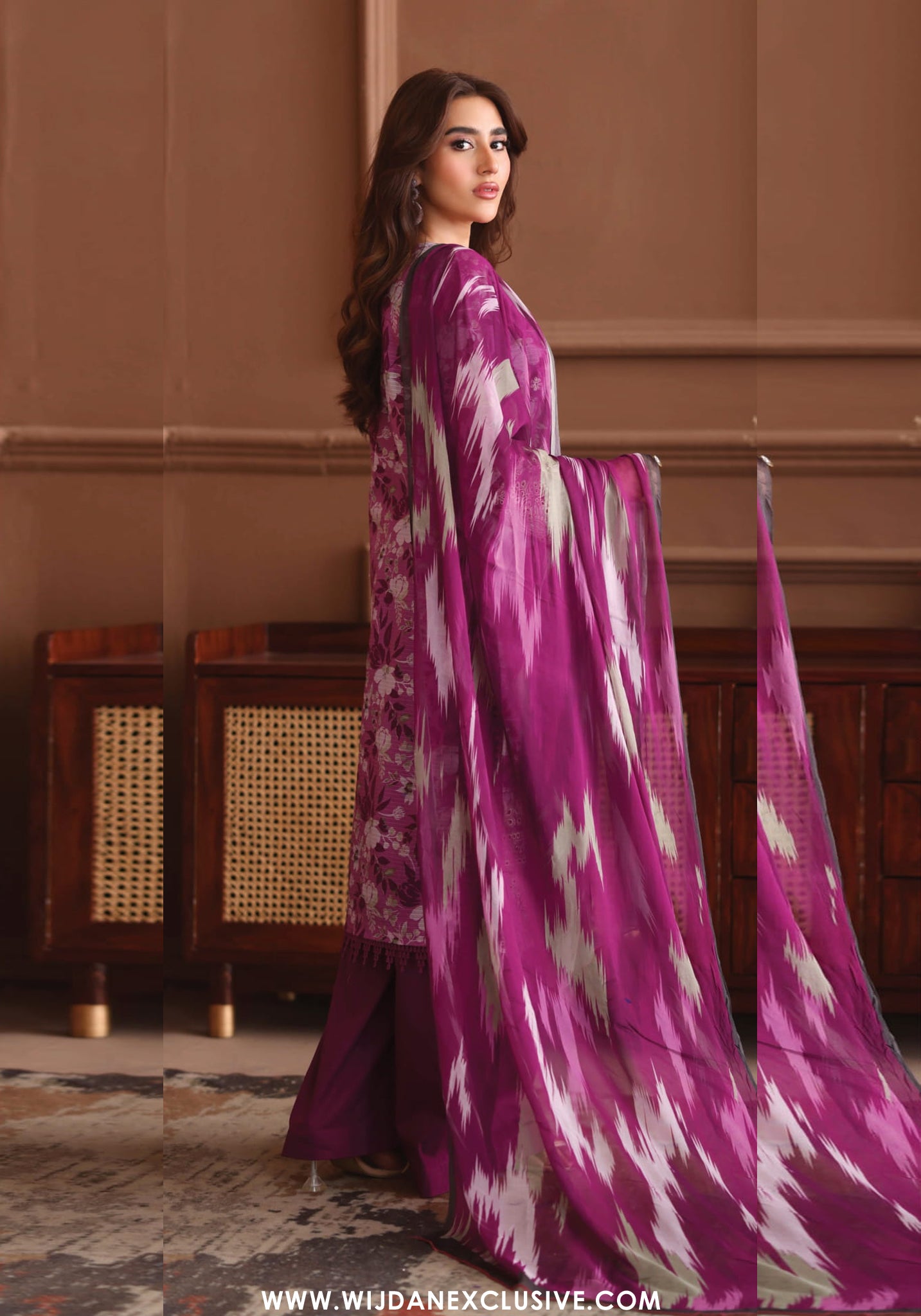 Keyaan by Johra | Unstitched Embroidered Chikankari Lawn Collection - 2026 JH-1024