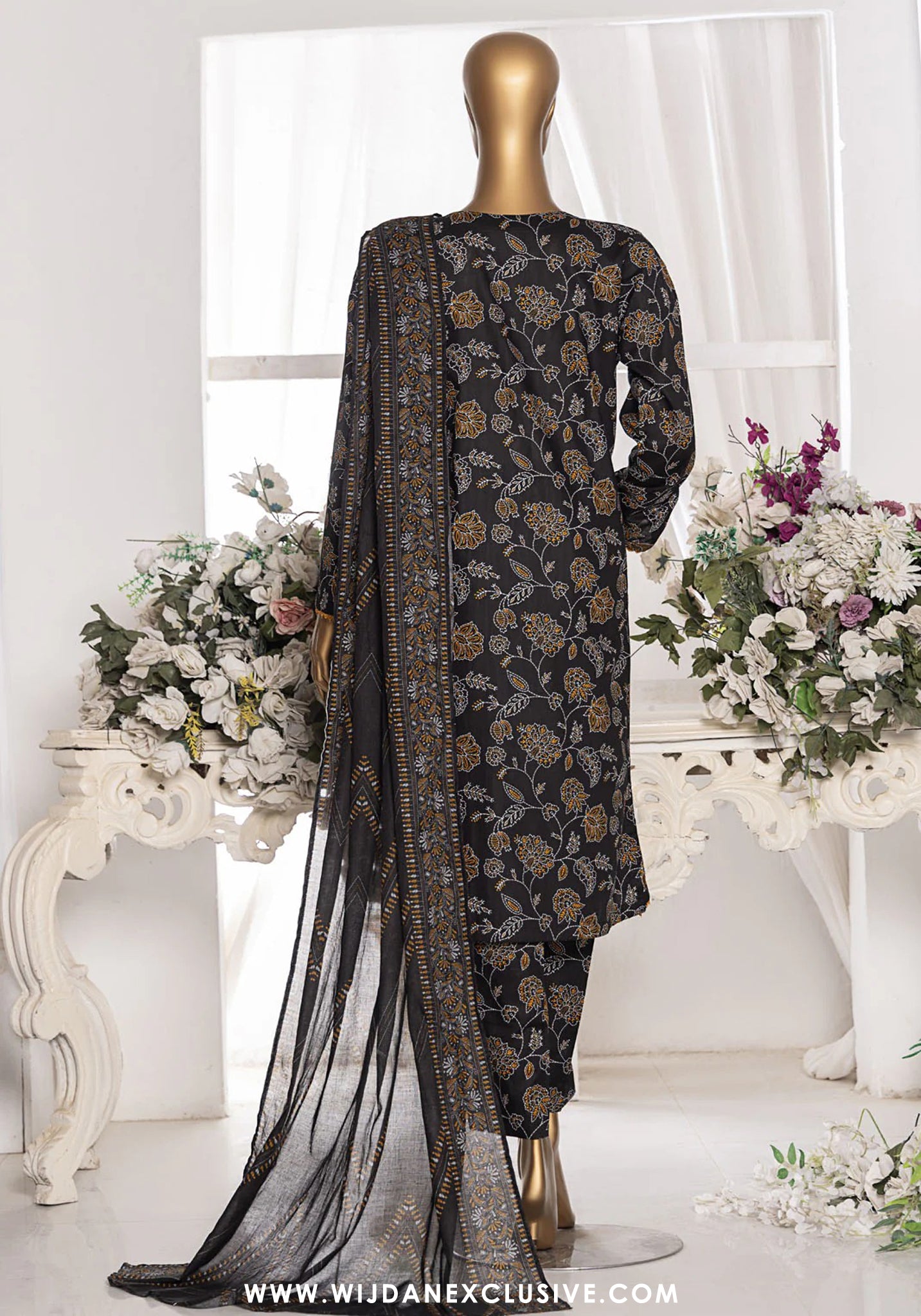 HZ Mid Summer Unstitched Printed Cambric Collection MSC-203-A