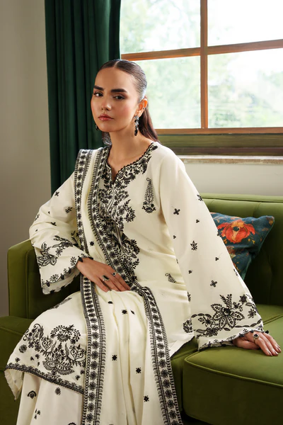 RajBari Stitched Eid Pret Exclusive Embroidered 3PC Collection - 2026 (SEREN)