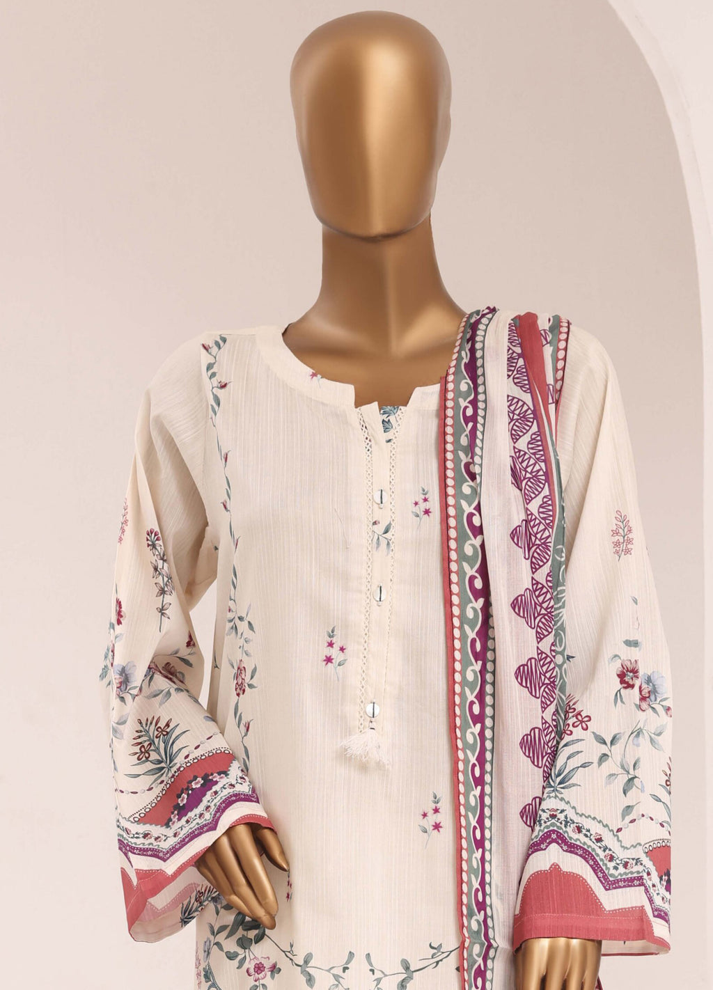 Sadabahar Stitched Printed Lawn Vol-10 Collection – 2026 (D-09)