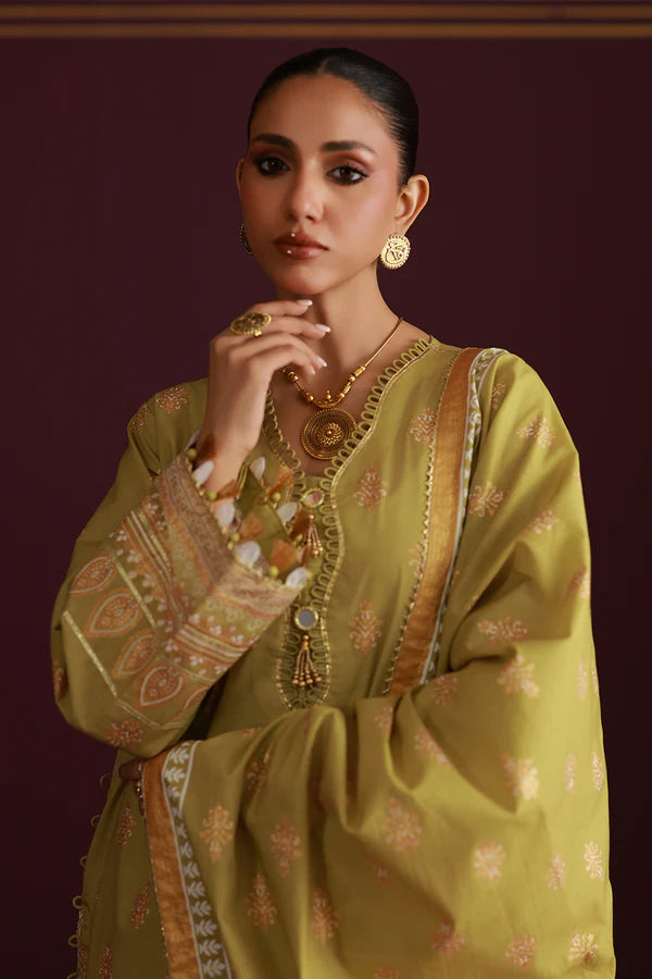 Zellbury Unstitched 3pc Lawn Vol-02 Collection - 2026 (WUS-26X-0702)