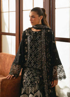 Elsa by Marjjan | Unstitched Embroidered Lawn Collection - 2026 ( 213-A)