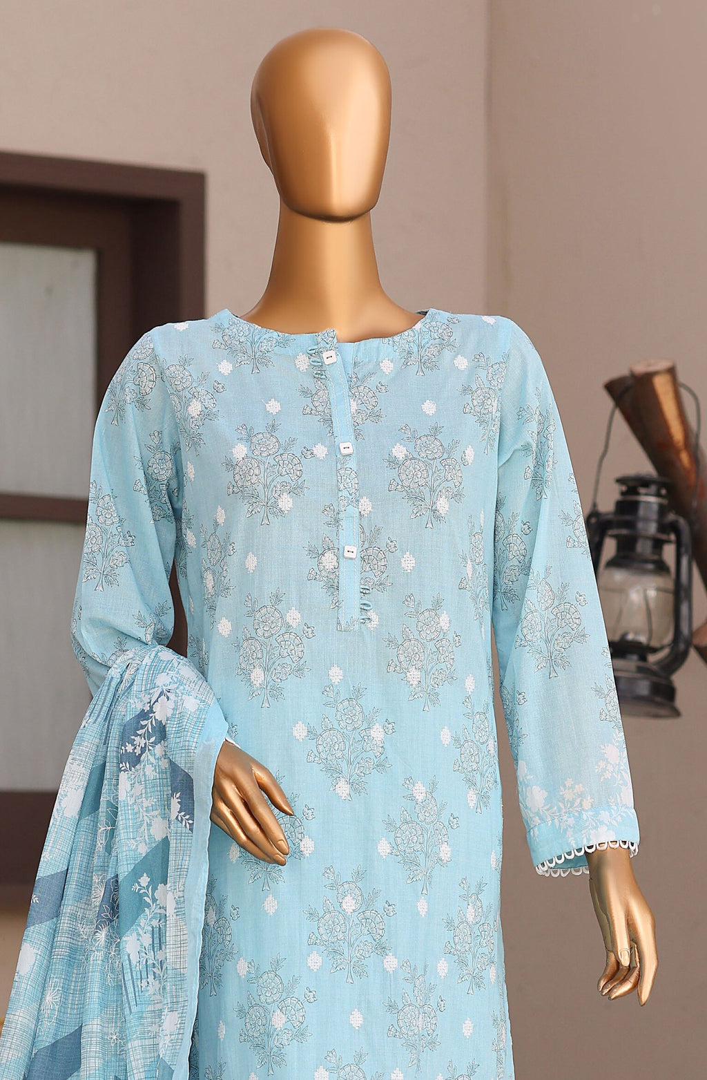 Elite by HZ Textile | Unstitched Embroidered Lawn Collection - 2026 (EC-1287)