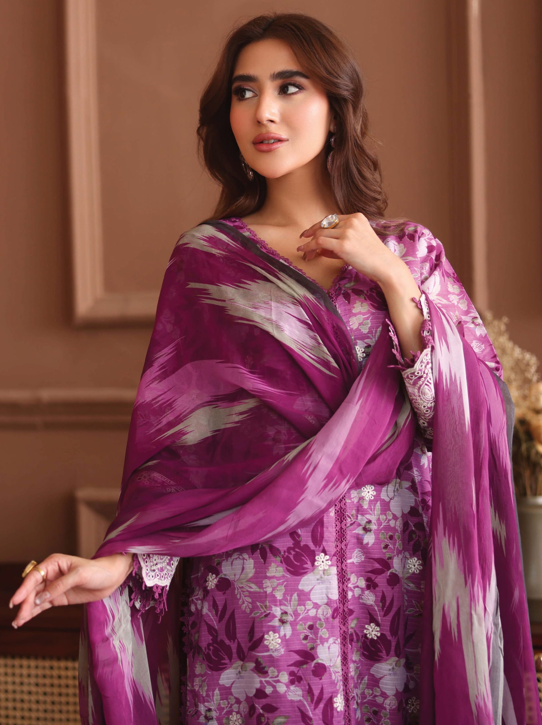 Keyaan by Johra | Unstitched Embroidered Chikankari Lawn Collection - 2026 JH-1024