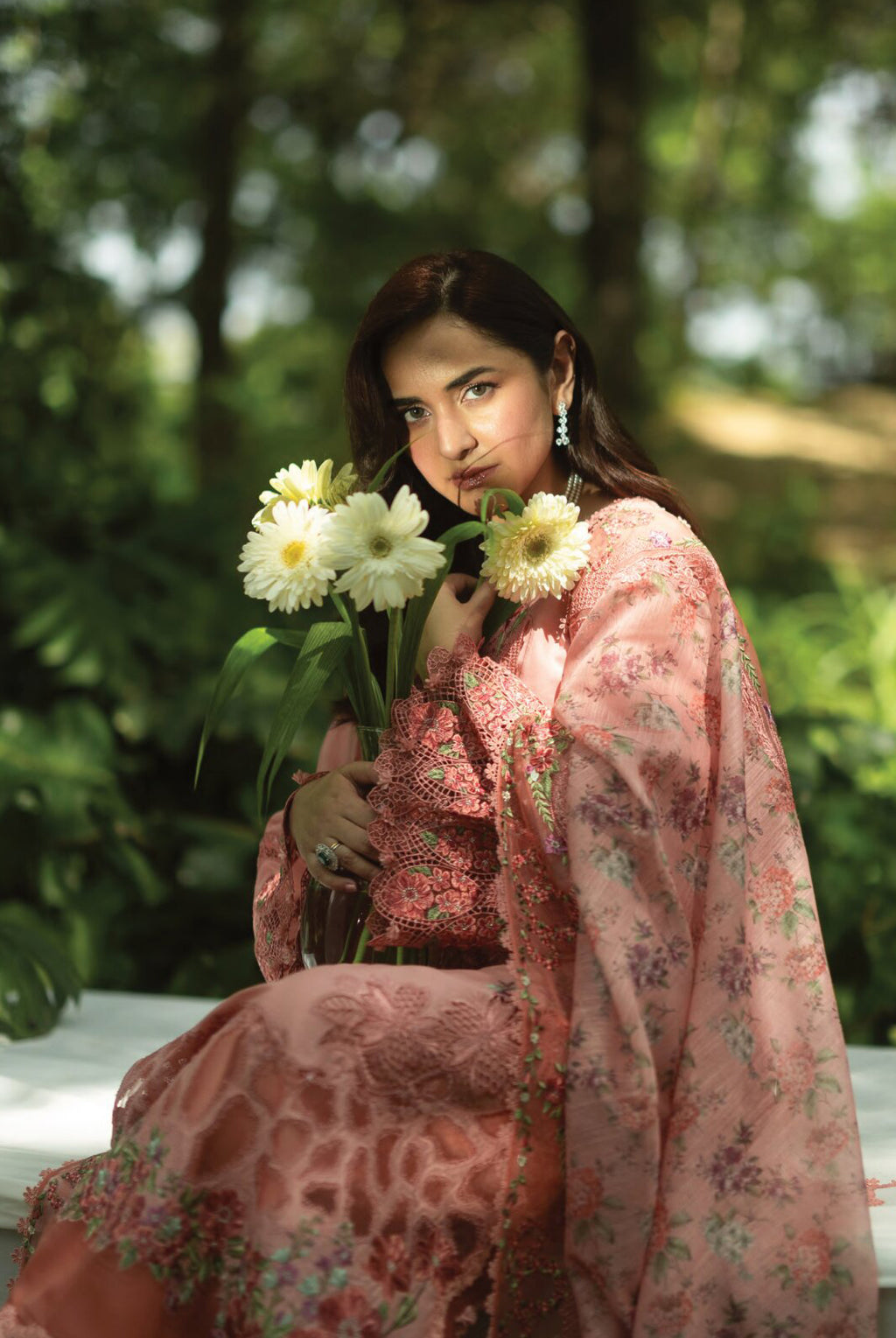 Elaf Unstitched Luxury Lawn Vol-II Collection - 2026 (ELQ-5A)