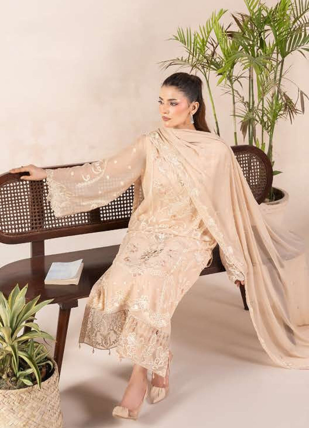 Anaya Noor by Zebtan | Unstitched Luxury Formal Vol-03 Collection - 2026 (AN 09)
