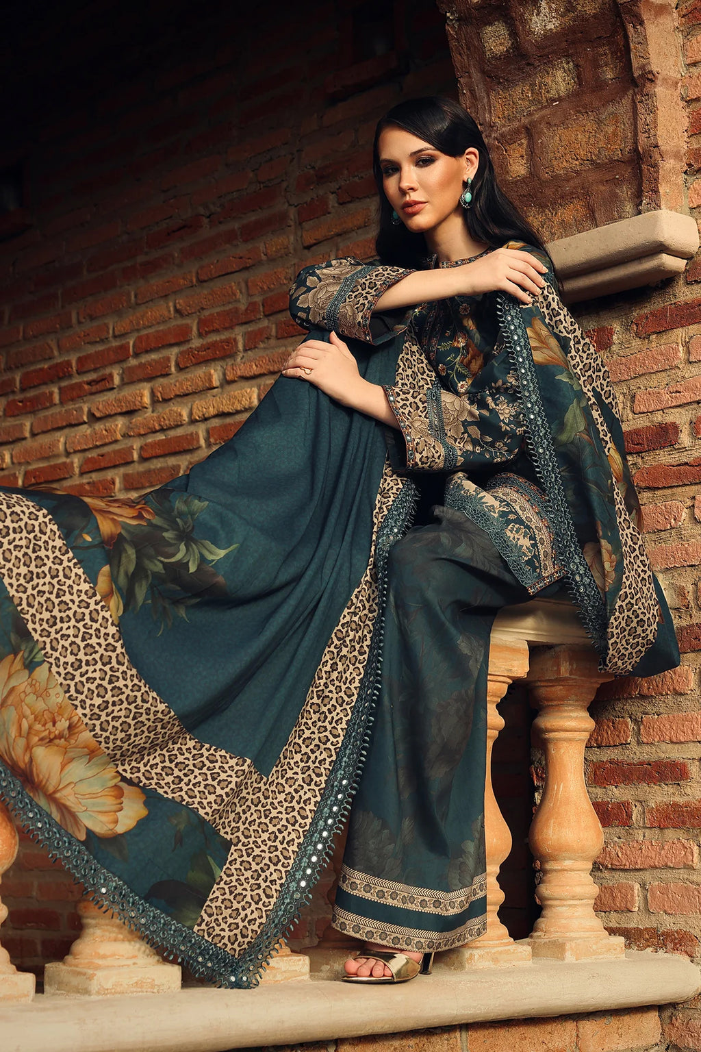 Combination by Charizma | Unstitched Embroidered Linen Collection - 2026 (CCW7-09)
