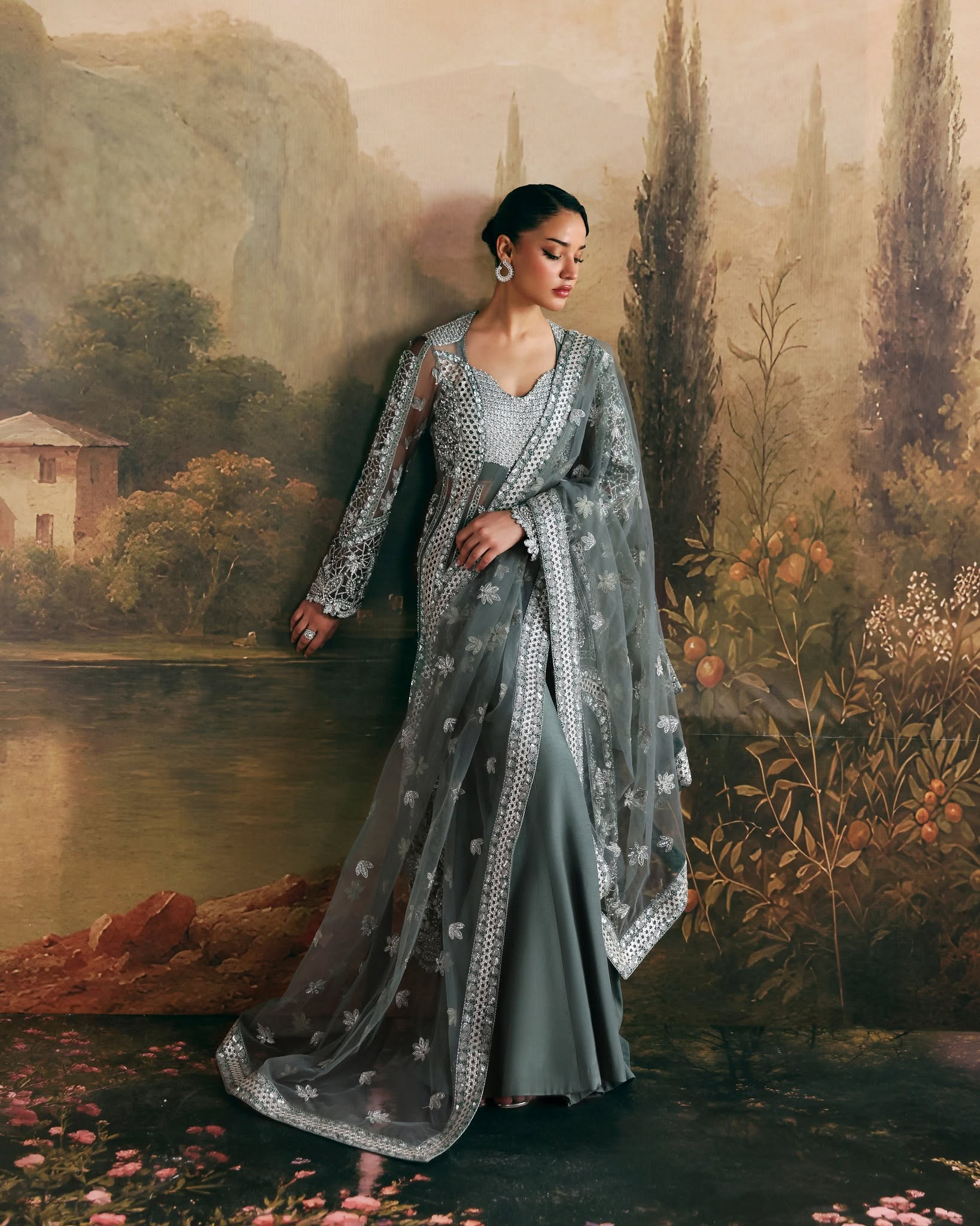 La Fuchsia by Afrozeh | Unstitched  Embroidered Festive Formal Collection - 2026 (CRESCENT)