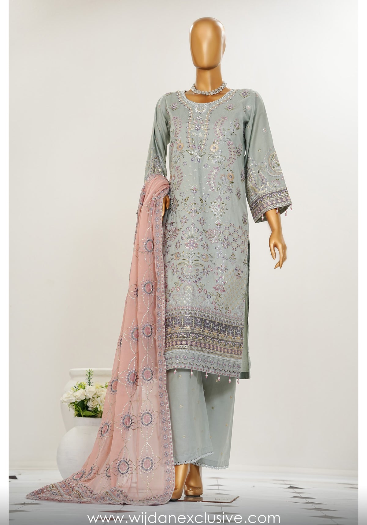 Durnaz - Luxury Embroidered Formal Pret Coll'25 Amna Khadija D-09