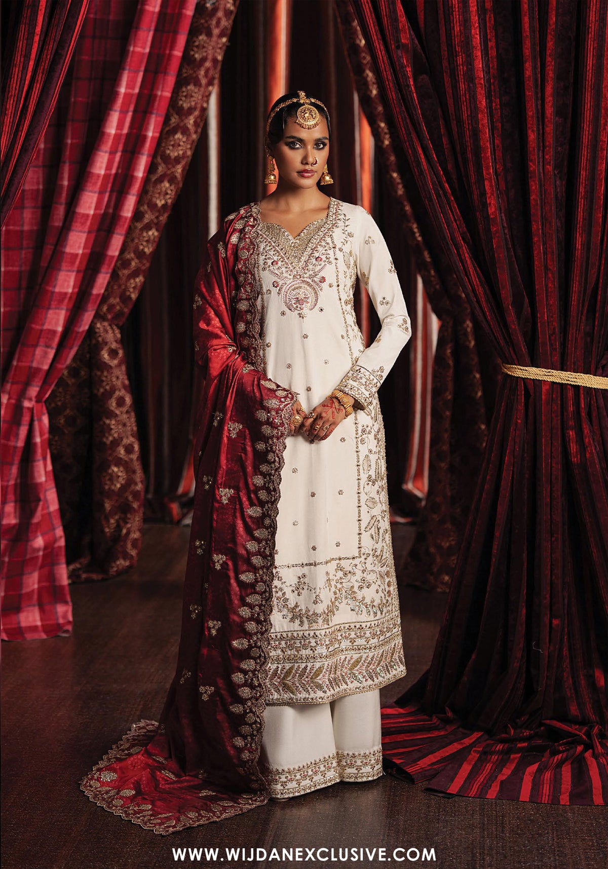 Divani by Afrozeh | Unstitched The Silk Wedding Edit - 2025 (KHULD)
