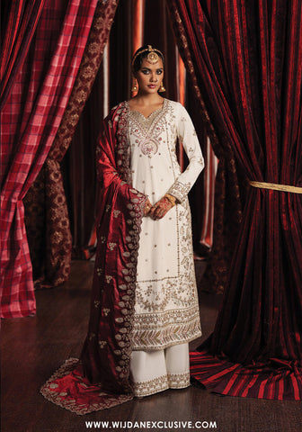 Divani by Afrozeh | Unstitched The Silk Wedding Edit - 2025 (KHULD)