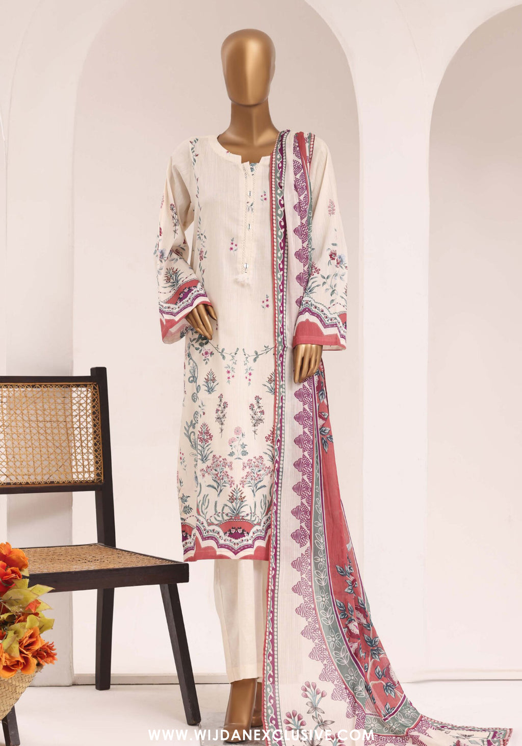 Sadabahar Stitched Printed Lawn Vol-10 Collection – 2026 (D-09)