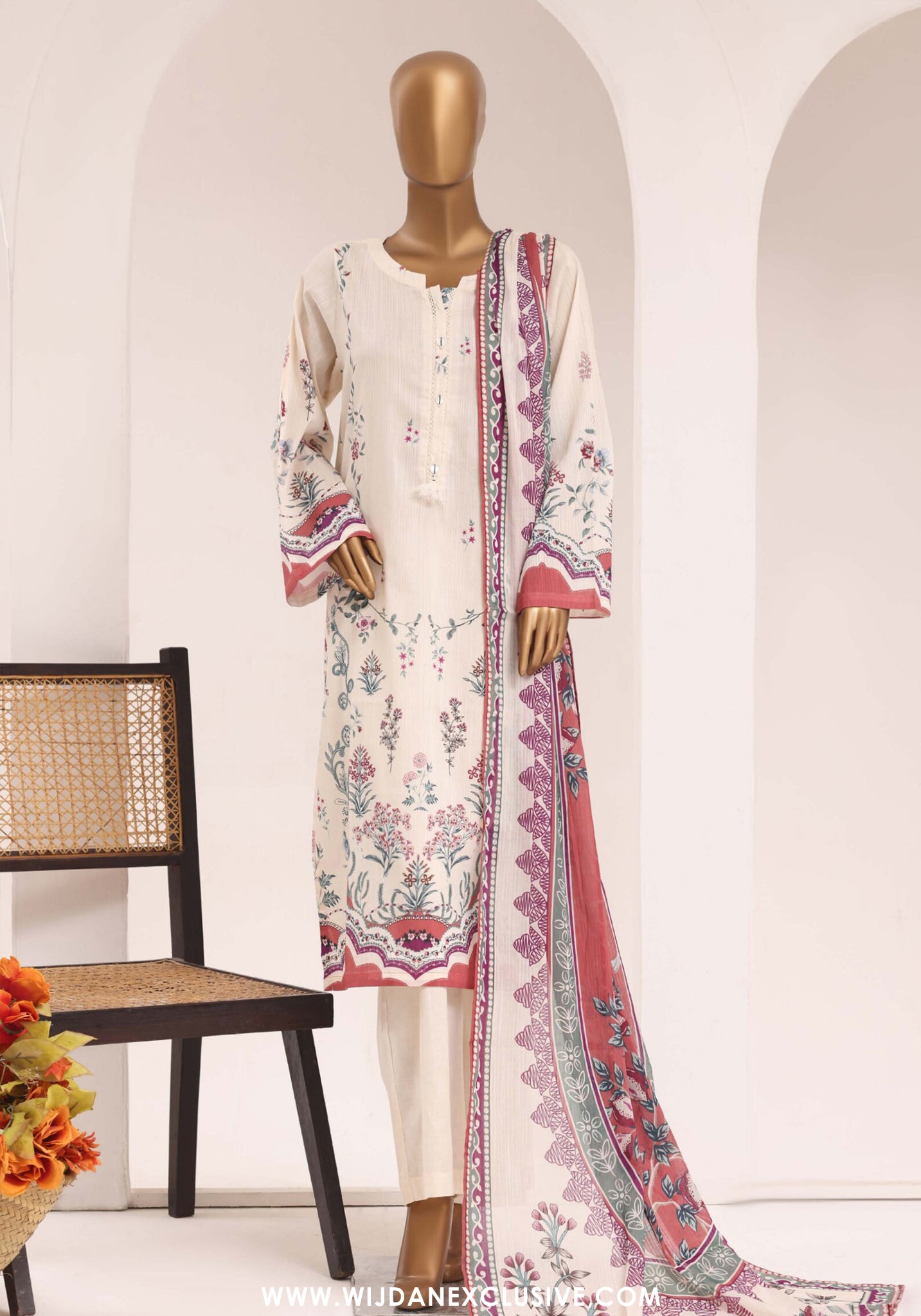 Sadabahar Stitched Printed Lawn Vol-10 Collection – 2026 (D-09)
