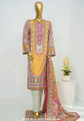 Bin Saeed Stitched Exclusive Printed Lawn Vol-08 Collection – 2026 (D-09)