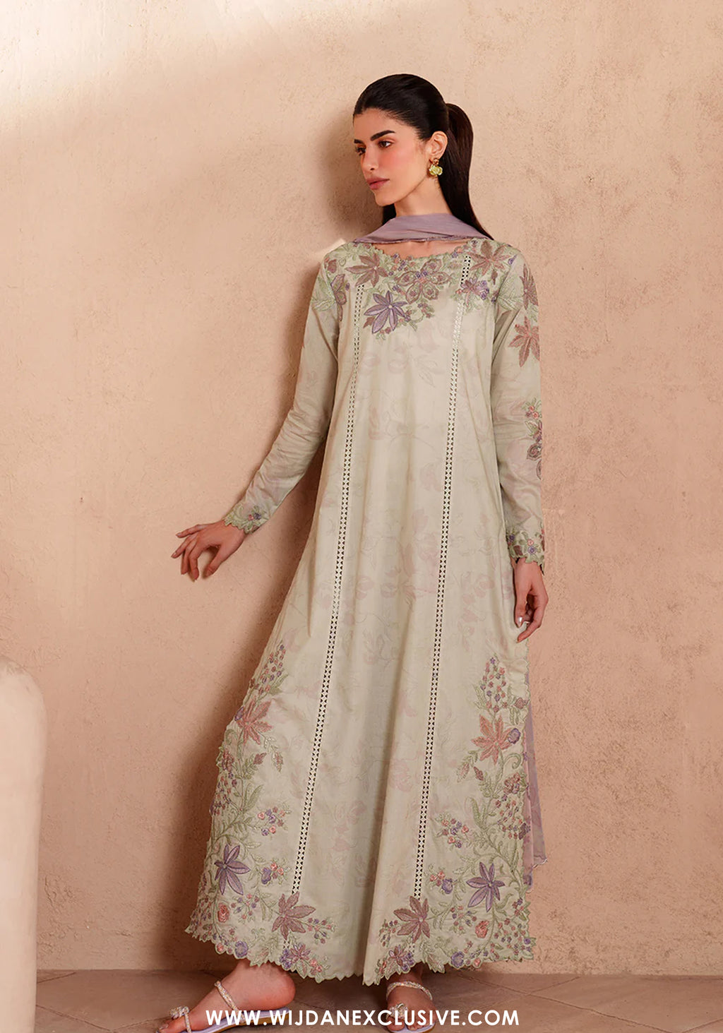 Iznik Unstitched Embroidered Eid Lawn Collection - 2026 (EL-09)