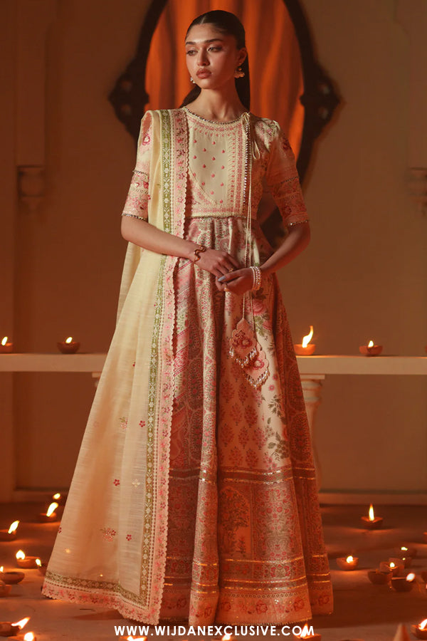 Mashriq by Bin Ilyas | Unstitched Luxury Lawn Collection - 2026 (D-115-A)