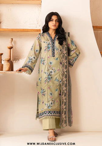 Ehaab Unstitched Printed Lawn Collection - 2025 D-429
